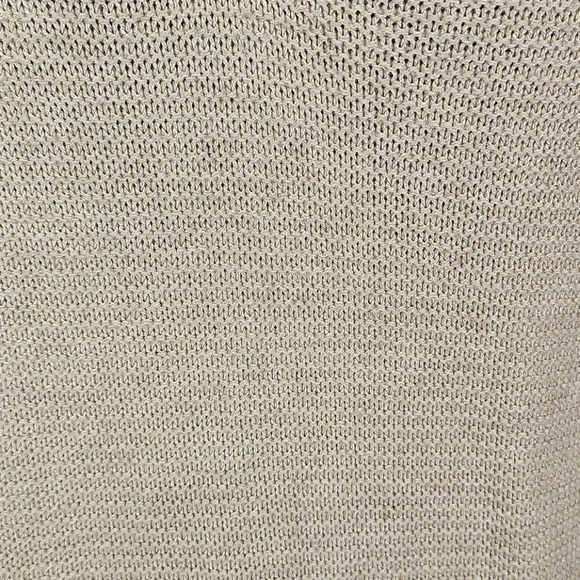 CHICO'S Textured Knit V Neck Tunic Sweater Medium - Picture 3 of 7